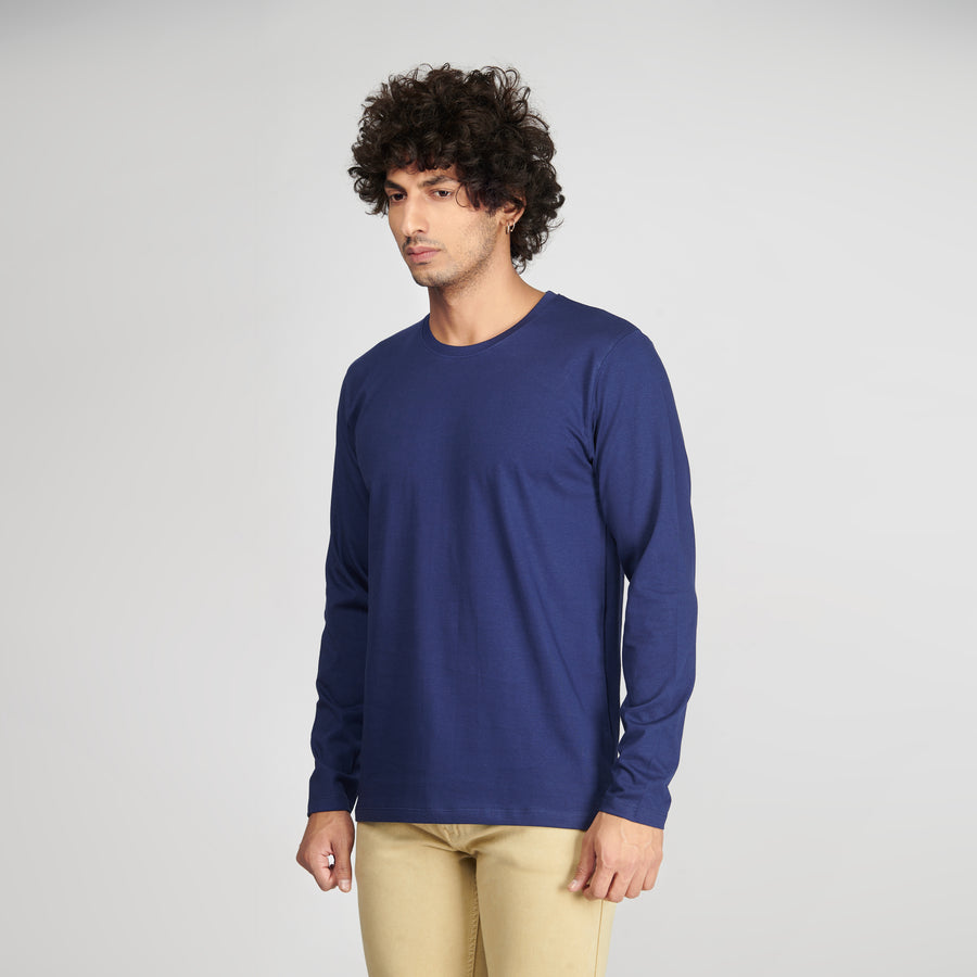 Medieval Blue Full Sleeve T-Shirt