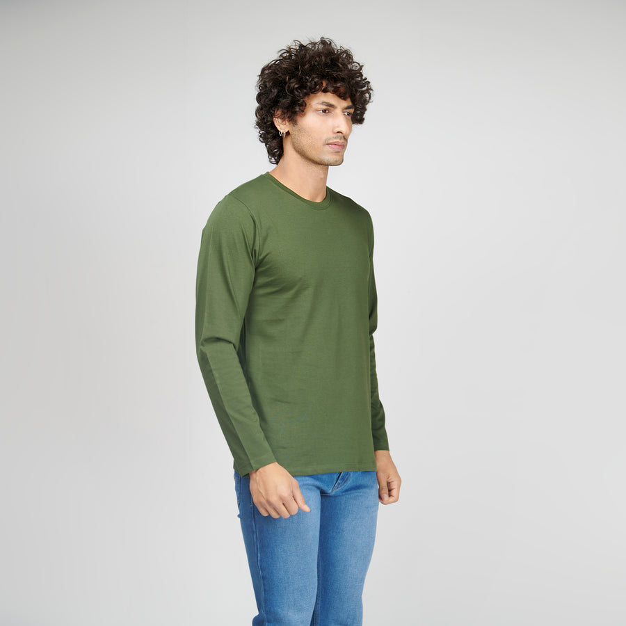 Jungle Green Full Sleeve T-Shirt