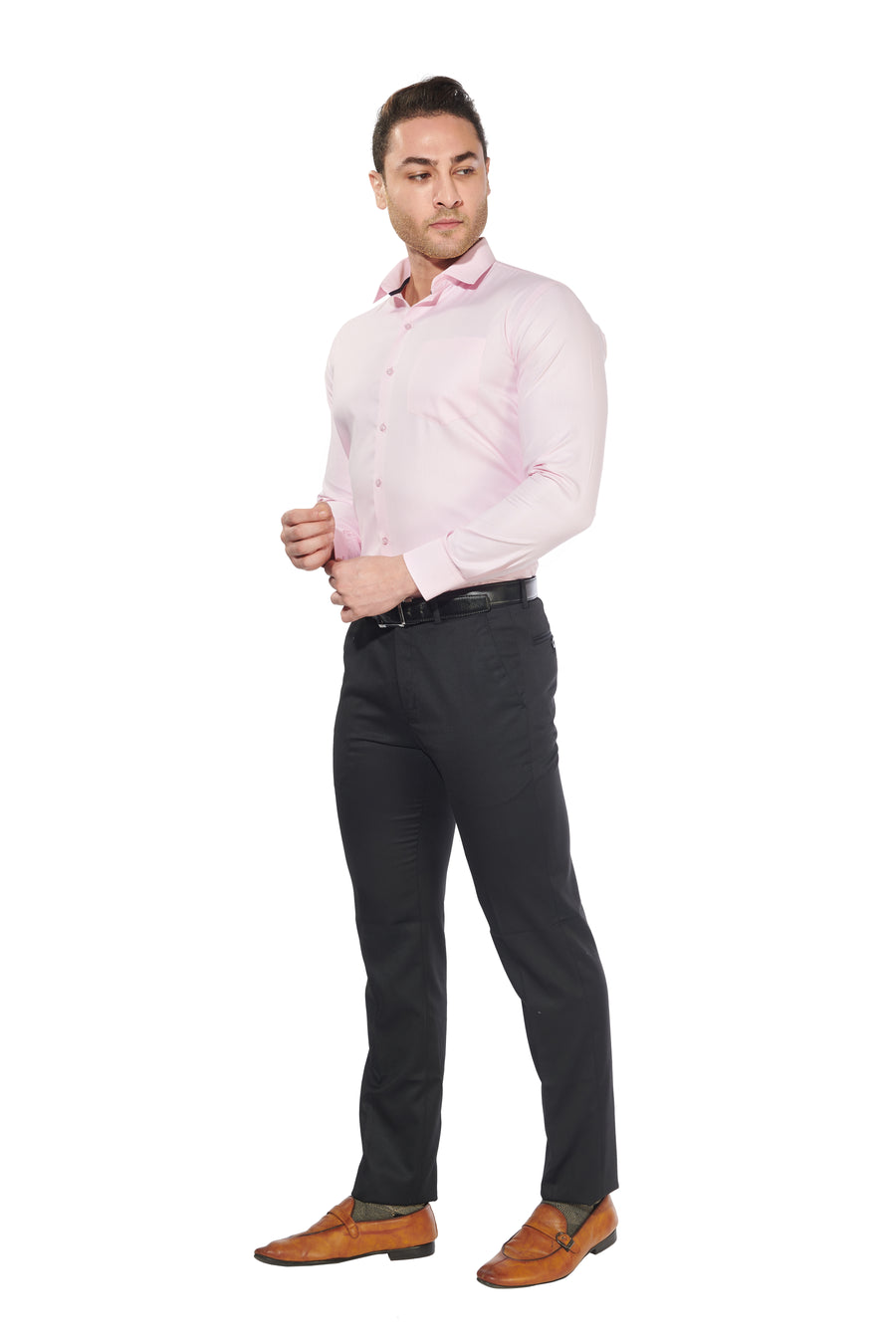 Pink - Mens Slim-Fit Shirt