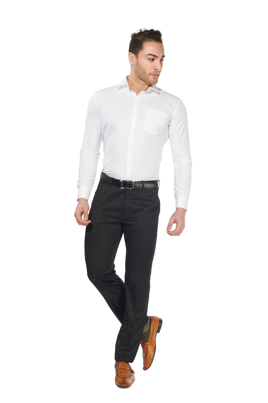 Whitiest White | Mens Slim-Fit Shirt